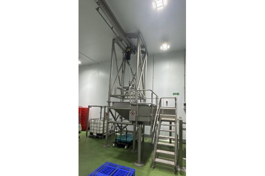 Stainless steel Bag Lifter, 1000kg capacity with gantry,…