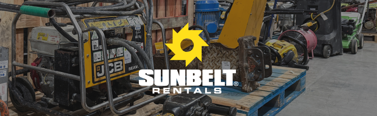 Equipment & Tools Direct From Sunbelt Rentals, End of Hire, Featuring Top Brands Such As Hilti, STIHL, Makita, Belle & Much More