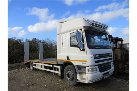 Daf FACF75.310E 18 ton rigid plant lorry beaver…