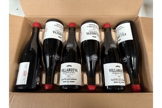6 Bottles of Villanueva Sierera de Gridos (2022)…