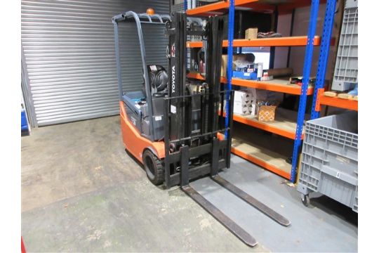 Toyota Traigo 24 battery operated forklift truck,…