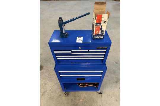 US Pro Tools Mobile Workshop Tool Chest & Contents…