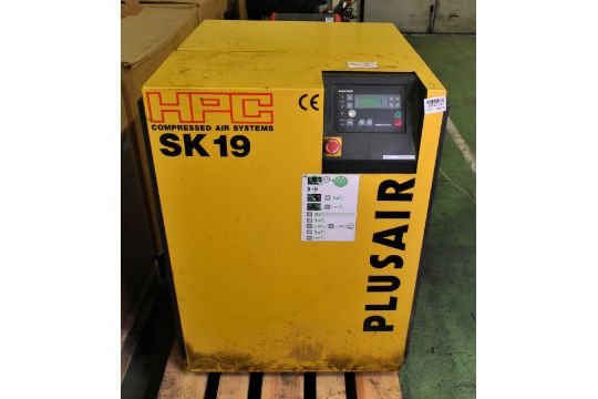 HPC SK19 11kW screw compressor - serial number:…
