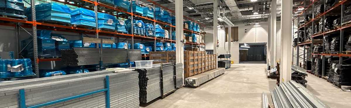 Excess Materials From New Factory Incl. Building Materials, HVAC & Ductwork, Laboratory Pipework, Electronic Controls, Racking, White Goods