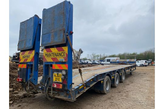 Kings Trailer tri-axle low loader plant trailer, VIN:…