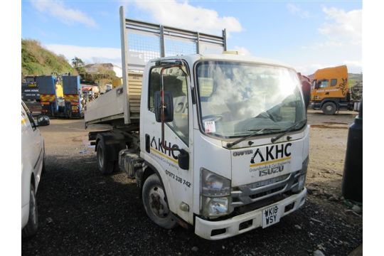 Isuzu Grafter N35.120 3.0D tipper, Registration: WK18…
