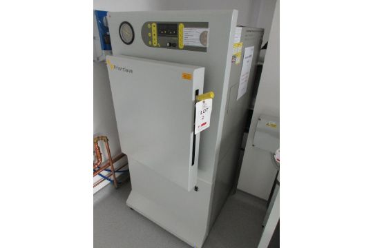 Priorclave tactrol 2 front loading autoclave,…