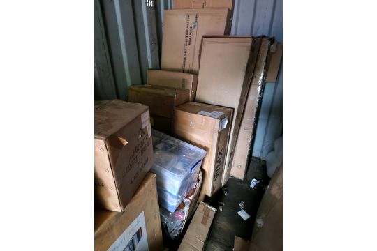 Joblot, Contents of 20 Foot Shipping Container