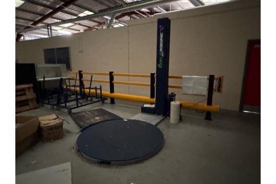 Robopac Eco Plate Base Pallet Wrapper