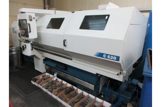 Romi C620 CNC lathe, serial no. 016-021112-459 (2019),…