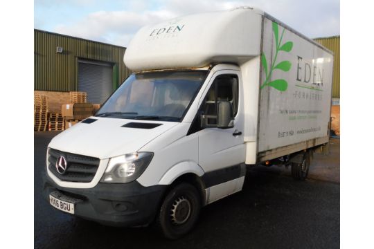 Mercedes-Benz Sprinter LWB Luton Van, Registration…