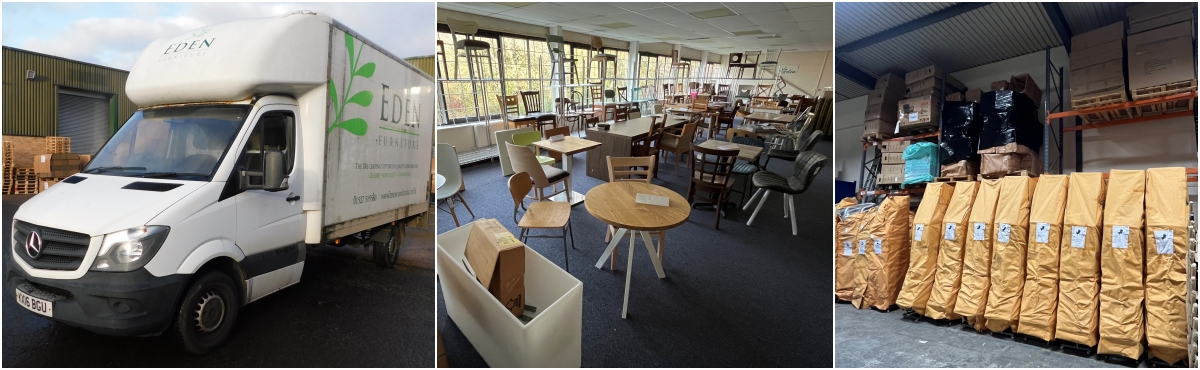 The Complete Assets Of A Supplier Of Commercial Furniture To Leisure & Hospitality (£295,000 Cost); Van, Forklift & Pallet Racking