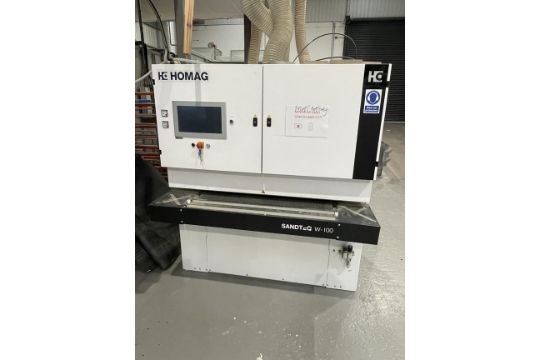 Homag Sandteq W-100 Optimat SWT124/RC advanced through…