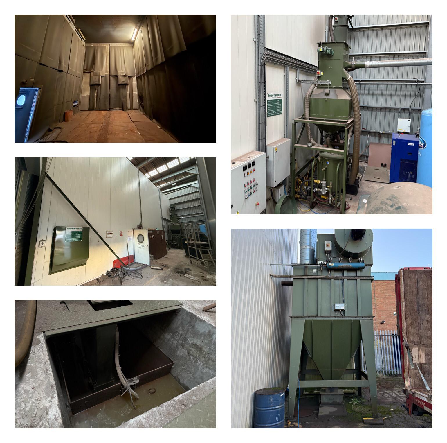 Acoustically Insulated Shot Blast Room…