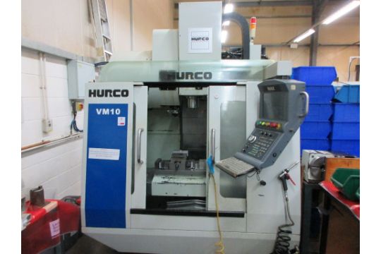 Hurco V10 vertical machining centre, serial no.…