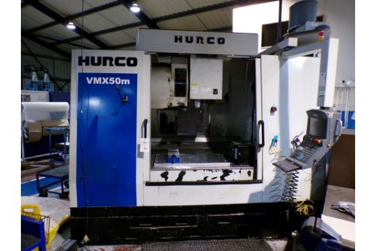 Hurco VMX50m CNC vertical machining centre, manufacturing…