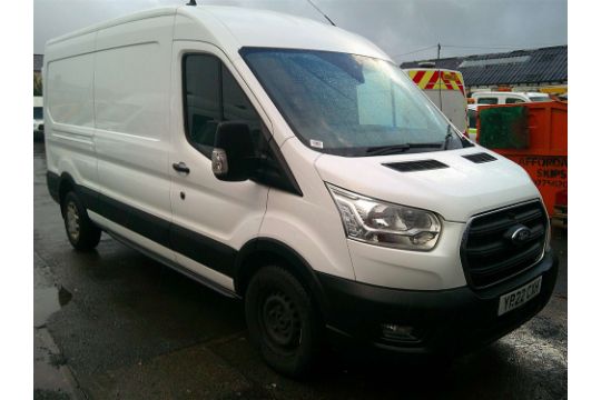 2022 22 REG FORD TRANSIT 350 L3 DIESEL FWD 2.0…