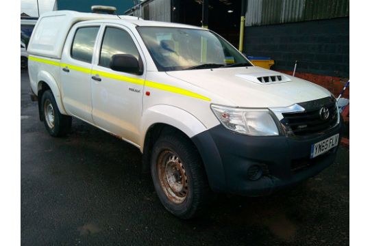 2015 65 REG TOYOTA HILUX ACTIVE DOUBLE CAB PICK…