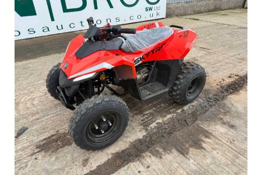 New Skytron Cub 110cc Petrol Quad Bike, Liquid…