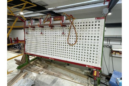 Lamont Vertical pneumatic RAM clamping bench Complete…