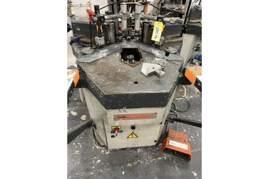 Elumatec EP124 aluminium corner crimping machine;…