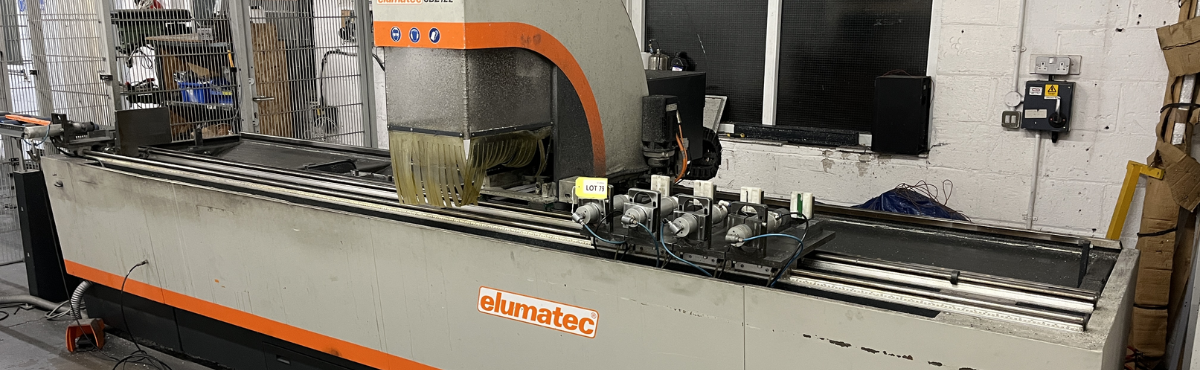 Elumatec Window Machinery & Eqt; Window/door Component Stock & Vehicles