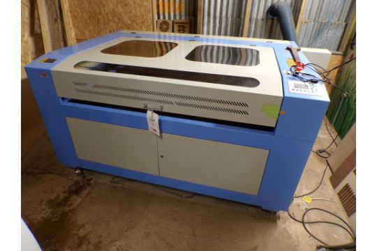 FDA laser engraving & cutting machine, model HQ1490,…