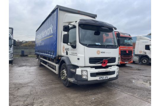 Volvo FL 18ton Rigid Curtainside Truck
