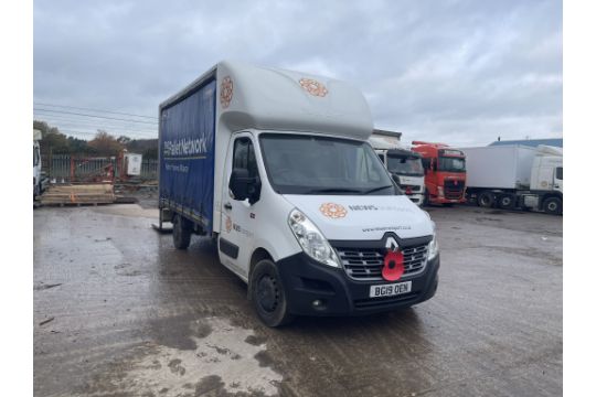 Renault Citiloader 3.5ton Curtainside Van With…