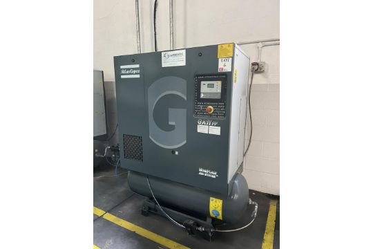 Atlas Copco GA11FF packaged screw compressor (2012)