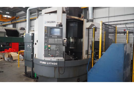OKUMA V-Turn LVT 400 CNC Vertical Turning Lathe (Single…