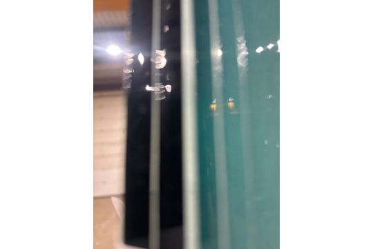 Two 8mm clear glass