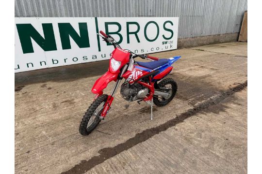 New Apollo Thunder 125cc Motorcross Bike 17' Front…