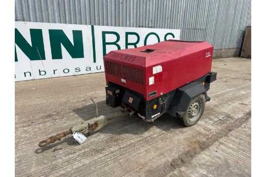 2011 Doosan 731E Single Axel Towable Road Compressor…