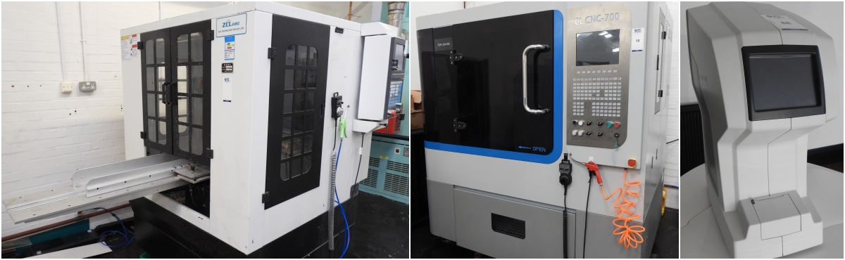 Precision Cnc Machinery, Spectacle Frame Manufacturing Plant & Ophthalmic Instruments