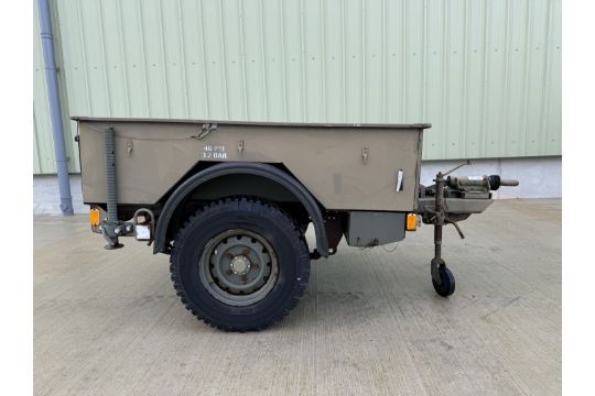 Penman 1.13T 2 Wheel Trailer, Direct UK MOD