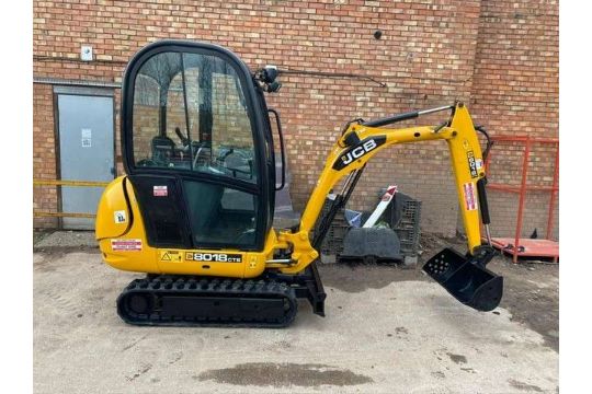 2012 JCB 8018 CTS 1.8 MINI DIGGER C/W 2 BUCKETS…