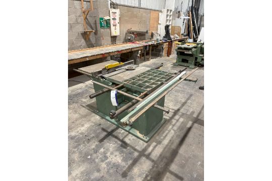 Wadkin Bursgreen 12BGP PANEL SAW, serial no. S77532,…