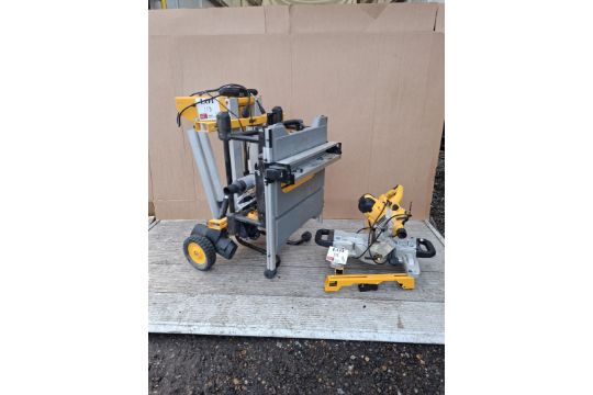 Dewalt DWS774 Mobile table saw and rolling stand
