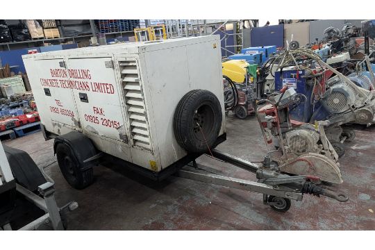 Genetech Towable 70 KVA Generator with integrated…