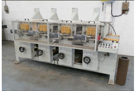 Gibbs Sandtech 4 Head Brush Sander 600