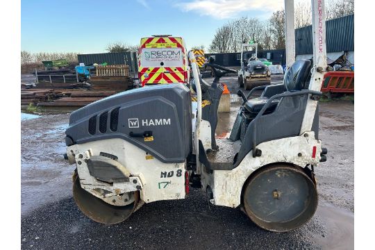 Hamm HD8VV tandem roller (2022)