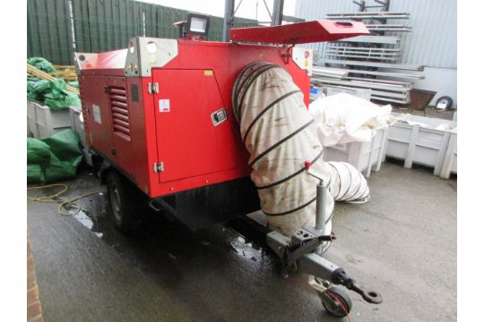 Tekno Proget single axle towable heater, type…