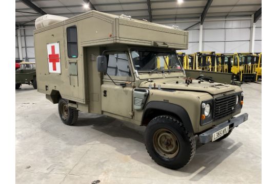 Very Rare Land Rover Pulse130 Wolf Ambulance Trials…