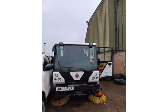 2013 63 REG SCARAB MINOR SWEEPER (DIRECT COUNCIL)…