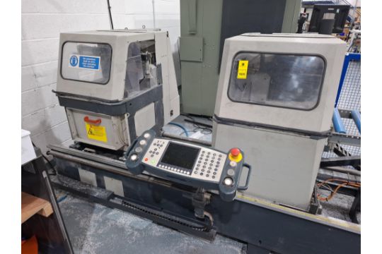 ELUMATEC DG 142 AUTOMATIC DOUBLE END MITER SAW