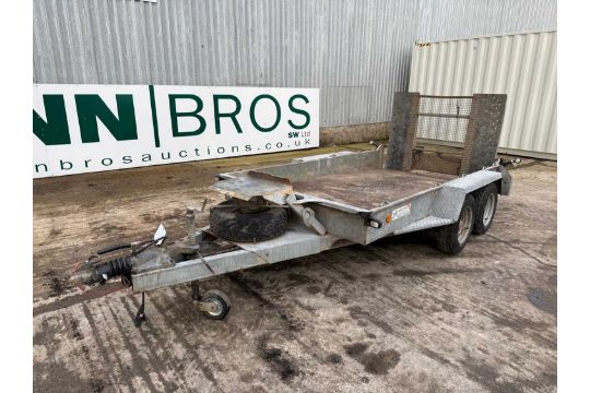 2012, 3.5 Ton Ifor Williams Plant Trailer Twin…