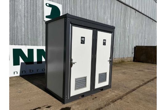 Unused Double Toilet Block (L7ft x W4.5ft x H8ft)
