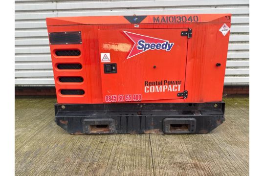 Sdmo R33C3 30 Kva Generator 415/3/50 - MA1013040