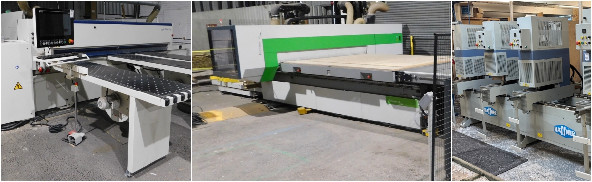 Woodworking Machinery, Steel Frames, Kubota Mini-excavator, Horticultural Equipment, Vans & Trailers